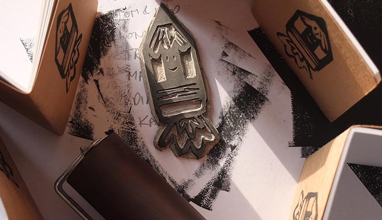 Creative Christmas Advent Calendar: Lino Cuts