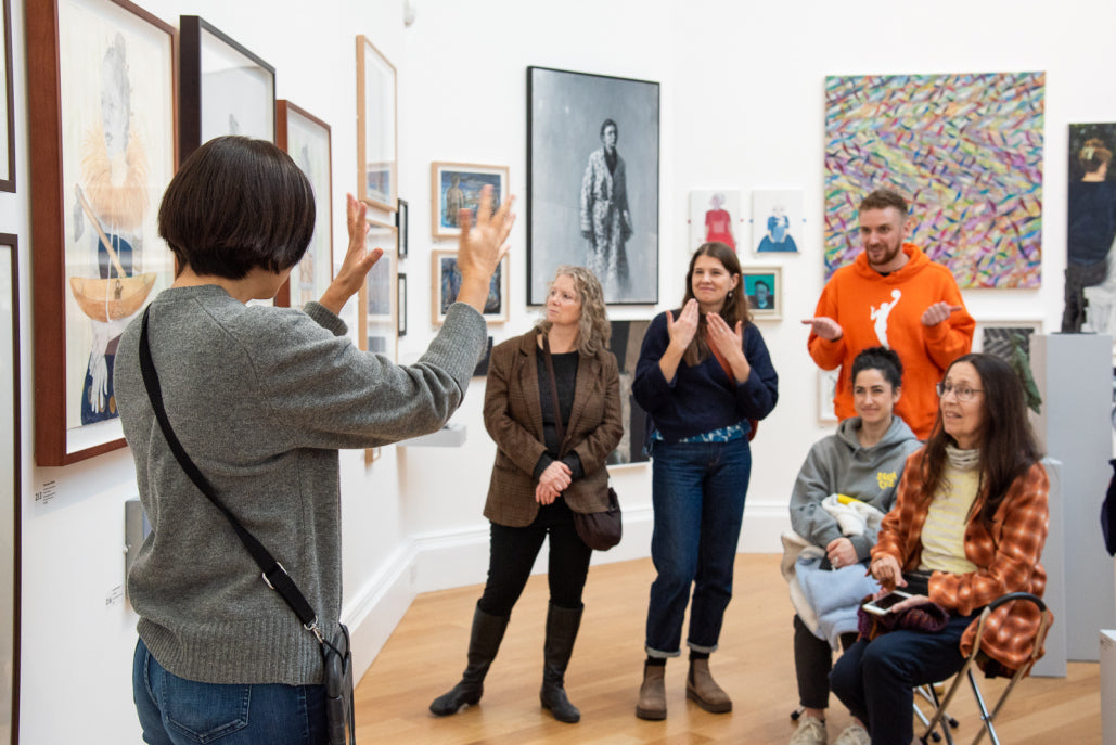 British Sign Language Gallery Tour January