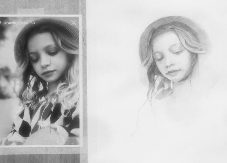 NEW! Drawing a Portrait from a Photograph