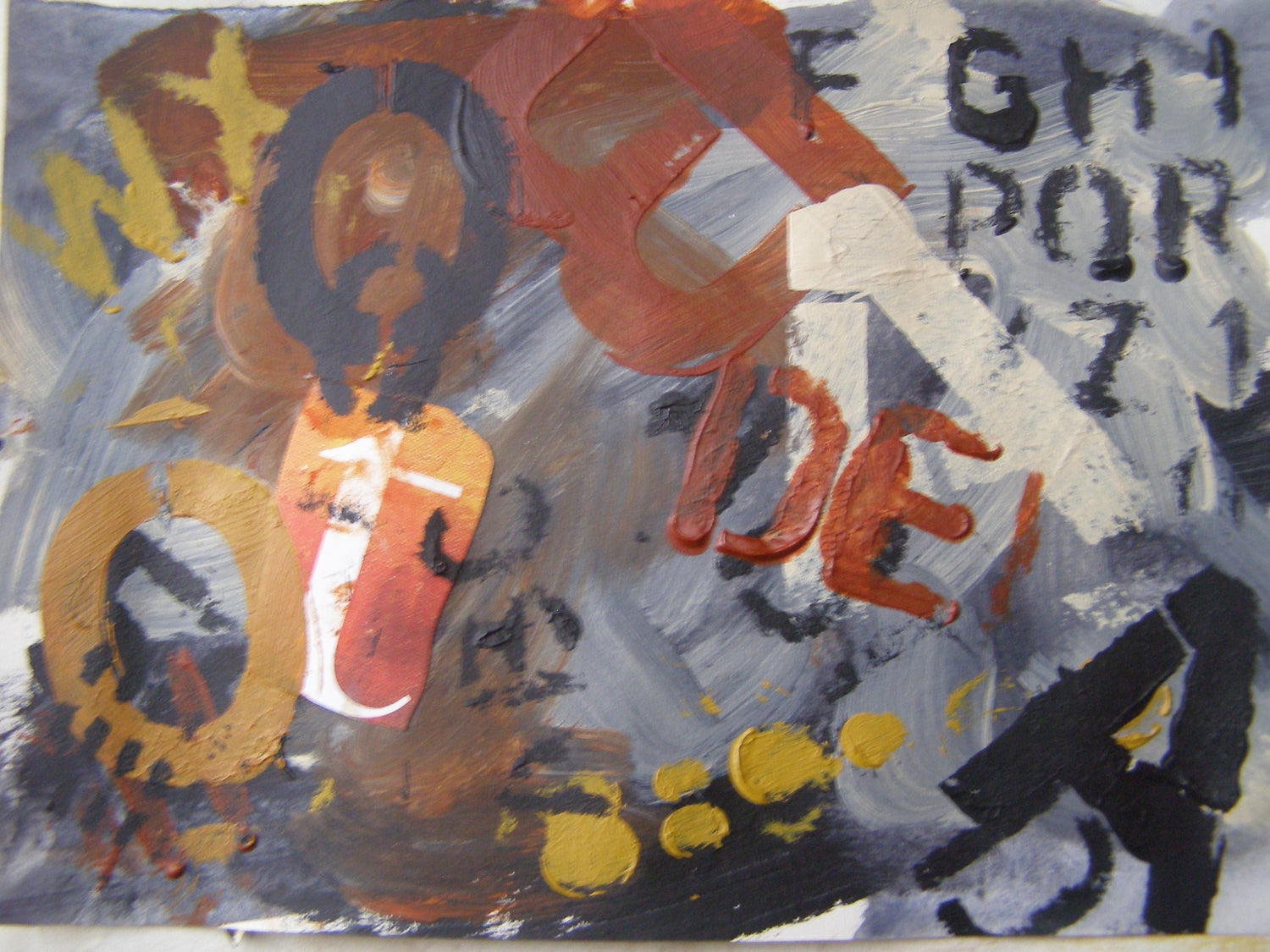 NEW! Painting Abstract Word-Images