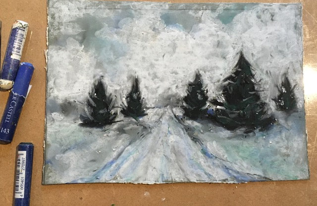Junior Drawing School - Wintry Scenes
