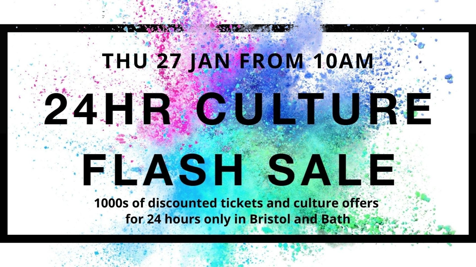 Culture Flash Sale 2022 | RWA Bristol