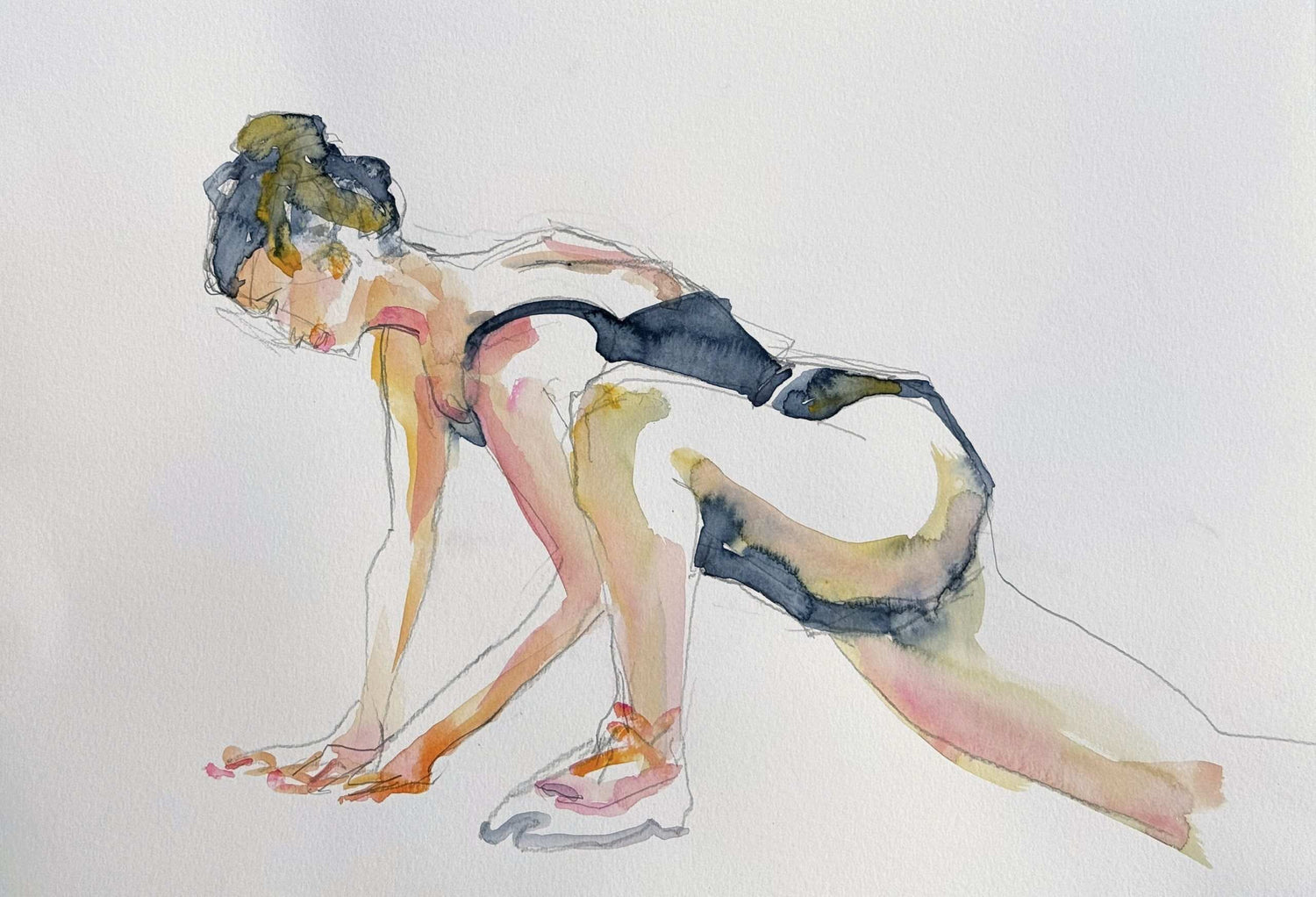 NEW! Watercolour Figures in Action