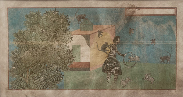One Thousand and One Nights: Girl Playing with Rabbits
