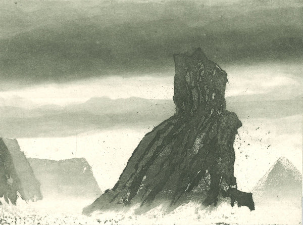 136 Kimmeen Rocks Inishark Connemara - Norman Ackroyd	RA
