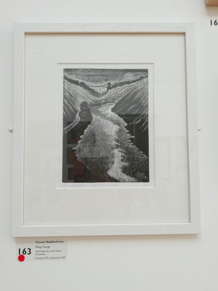 163, Trevor Haddrell RWA- Misty Gorge