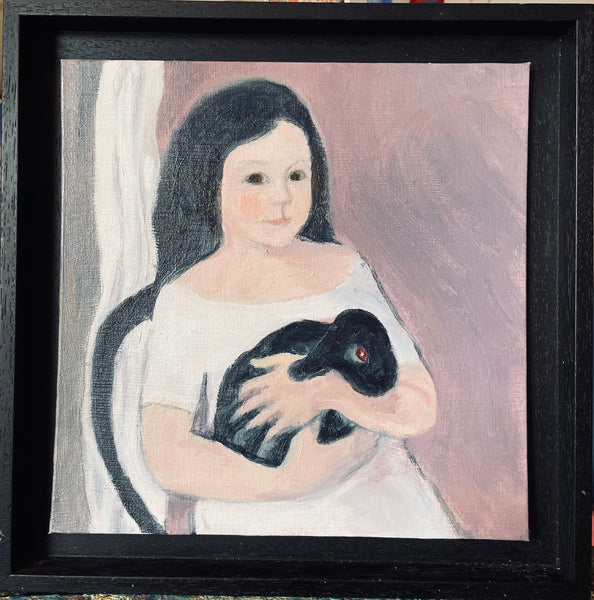 Girl with Rabbit