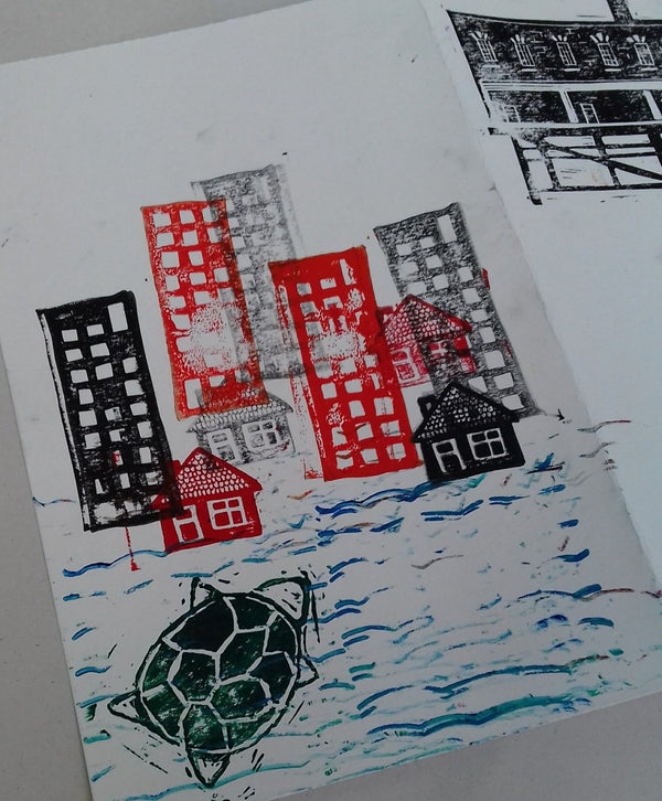 Junior Drawing School - Playful Map Printing with Victoria Willmott