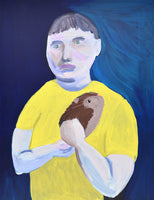 Self Portrait with Guinea Pig
