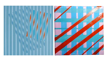 Abstract Geometric Painting