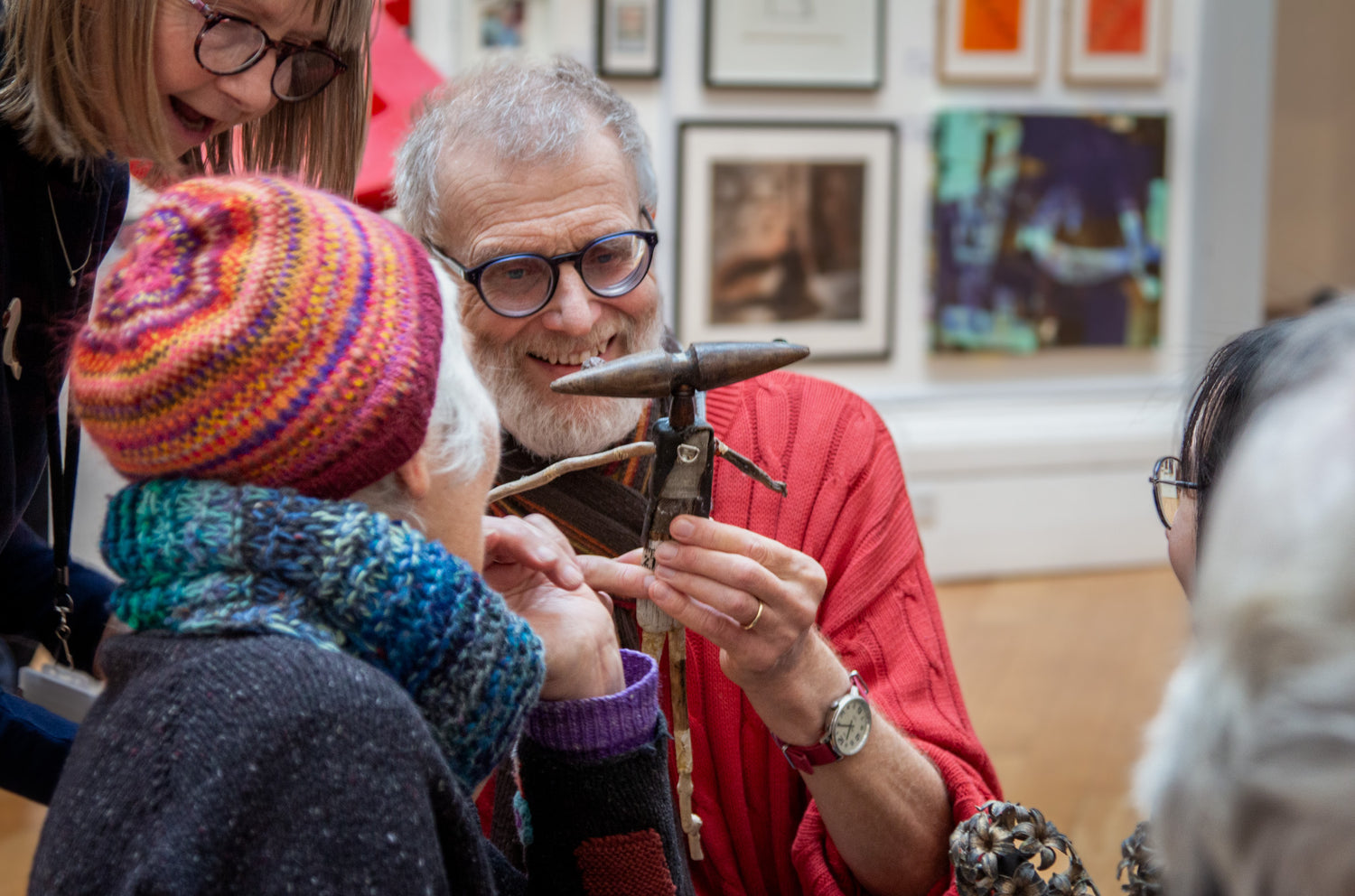 Described Gallery Tour for Blind and Partially Sighted Adults
