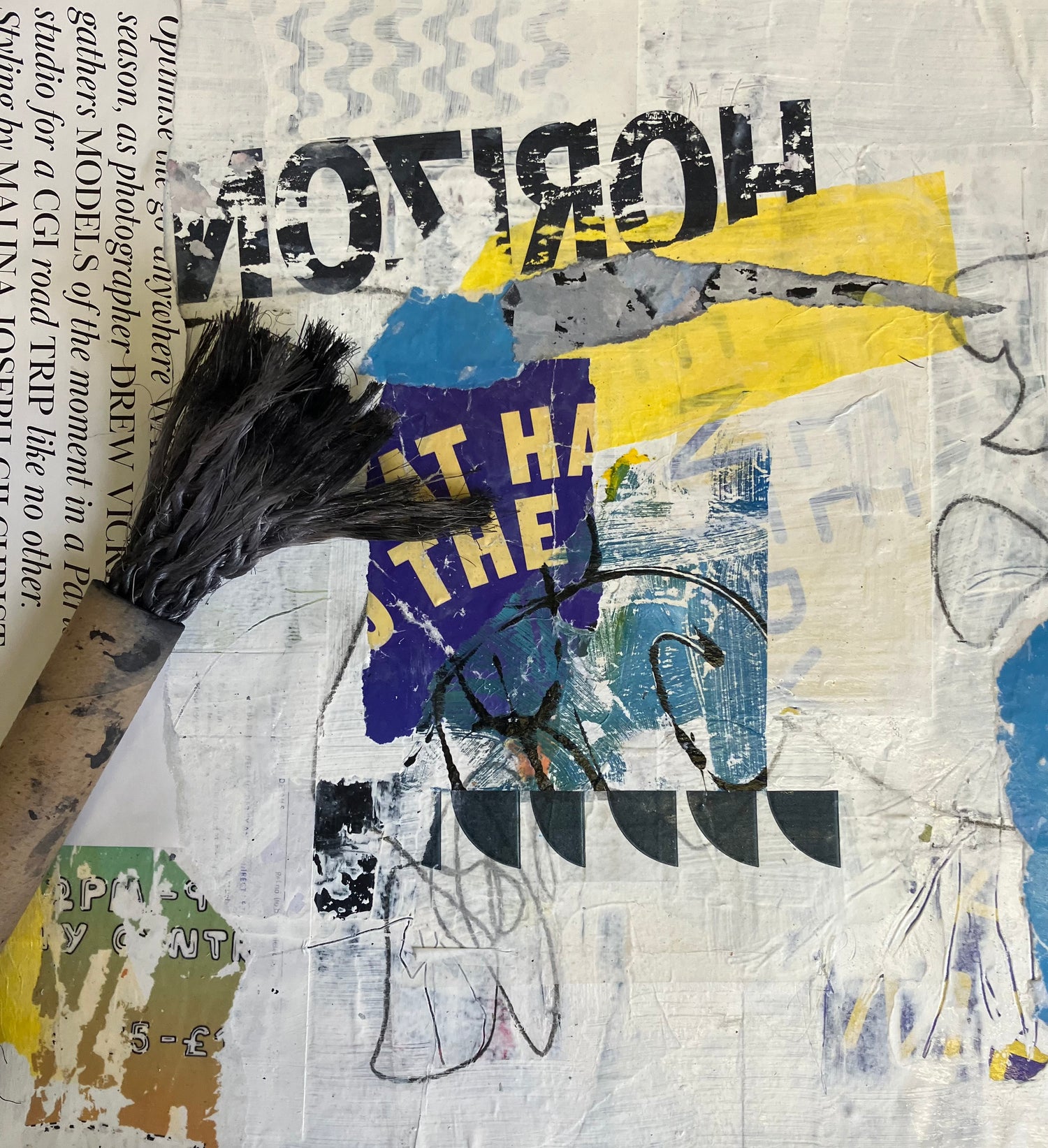 NEW! Mixed Media Drawing