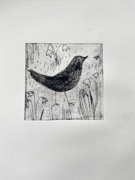 Louise Thompson, Blackbird in the Rain