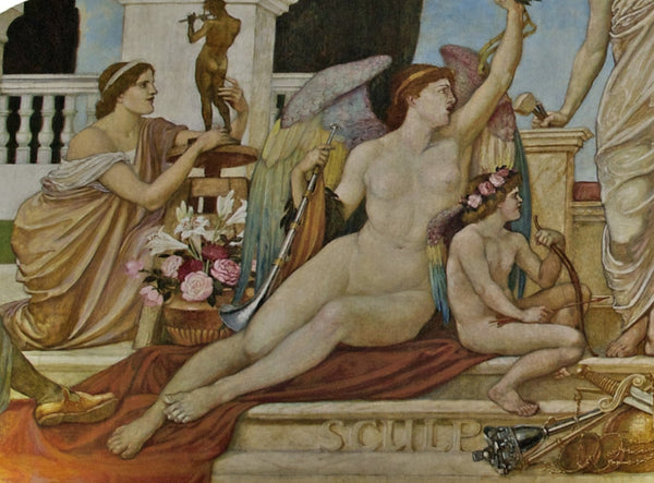 NEW! Life Drawing inspired the Walter Crane Lunettes