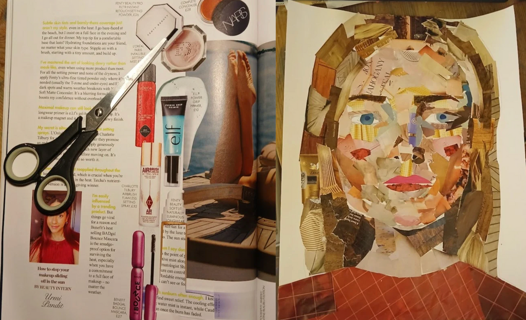 Magazine Portrait Collage | RWA Bristol
