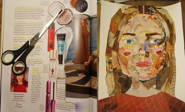 Magazine Portrait Collage