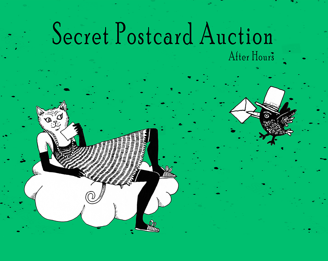 After Hours -  Secret Postcard Auction