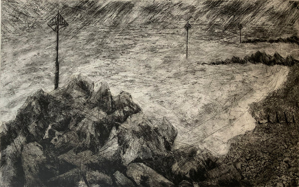 Borth by Ros Ford RE RWA