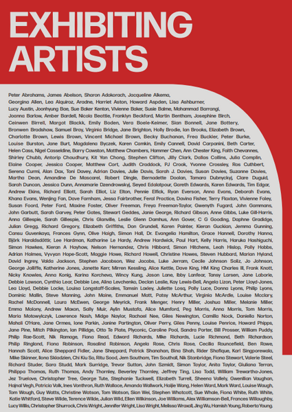A3 Poster - 173rd Annual Open Exhibition