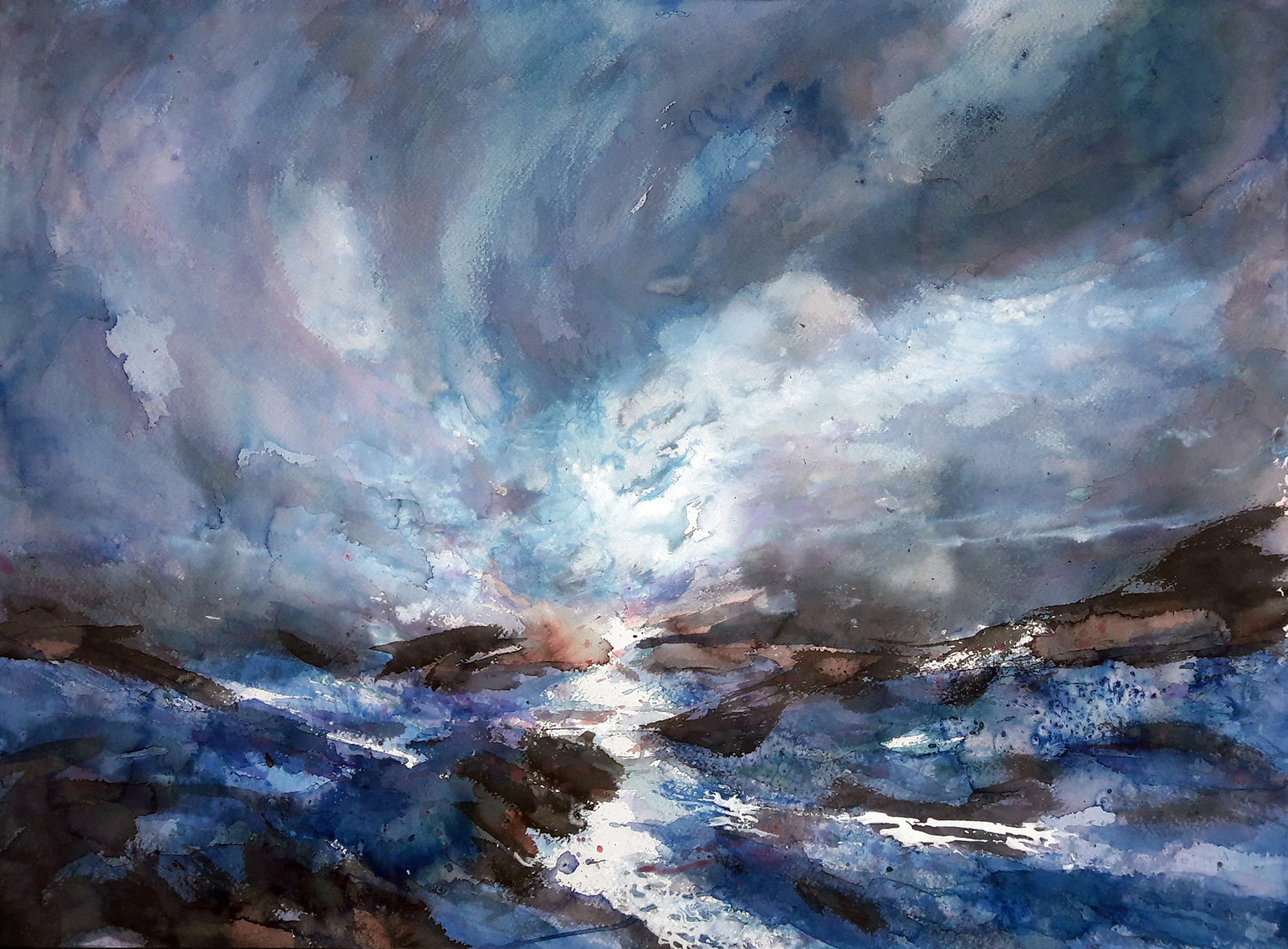 Watercolour: Soulful Skies