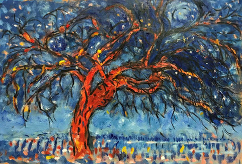 Oil Painting: Trees