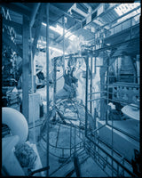 'The Big Wooden Shed' (diptych) from 'Ray's Sheds'