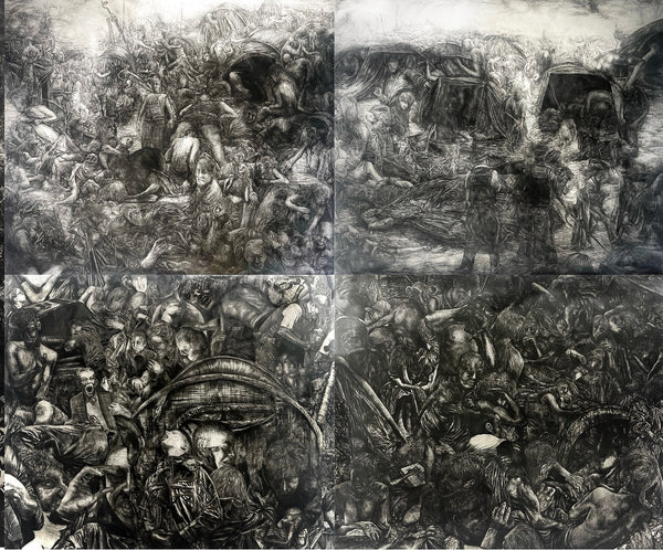 FESTIVAL (Quadriptych, plates C,D,G,H)
