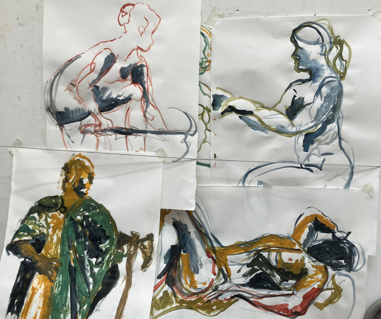 NEW! Life Drawing inspired by the Bayeux Tapestry and Medieval Art
