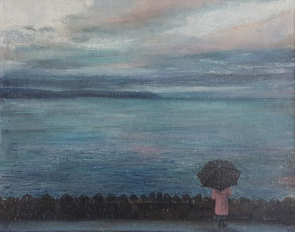 455, Karen Edwards RWA- Watching the Rain on the Lake