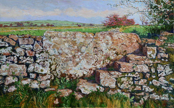 383, Martin Bentham RWA- Stone Stile, Priddy Nine Barrows