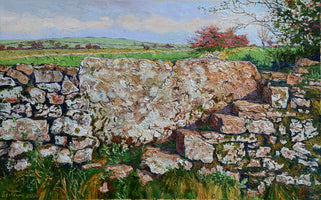 383, Martin Bentham RWA- Stone Stile, Priddy Nine Barrows