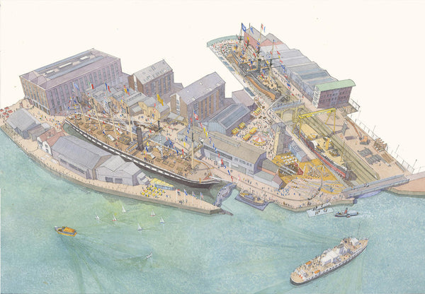 299, Richard Carman - SS Great Britain and Albion Dock