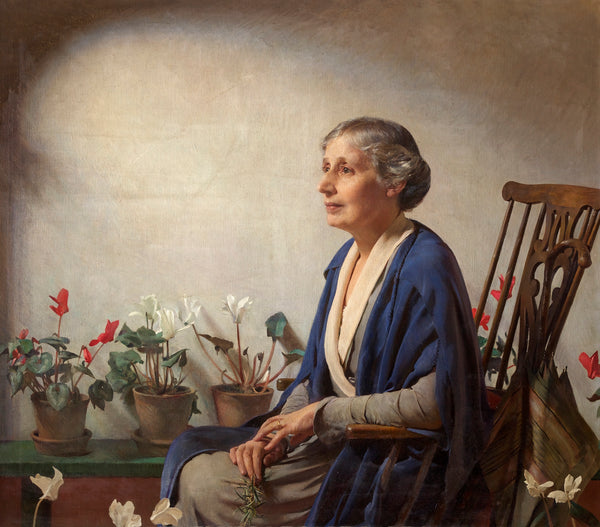 Frederick George Swaish, Waiting (A Portrait of the Artist's Wife)