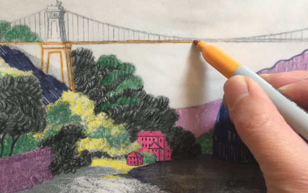 Scribble and Sketch Online (No.23) Abstract Landscapes