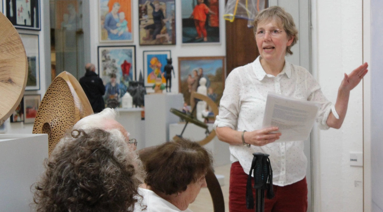Described Gallery Tour for Visually Impaired Adults