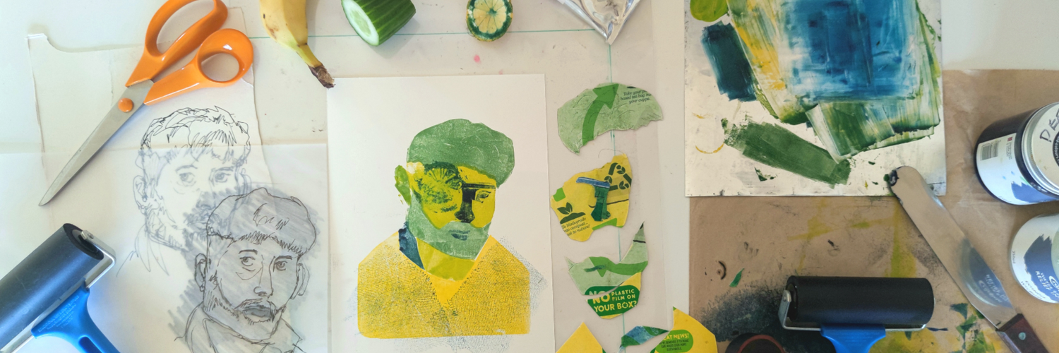 Junior Drawing School - Portrait Printmaking with Luke Wade