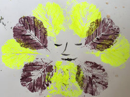 Scribble and Sketch Online (No. 13) Leaf Printing